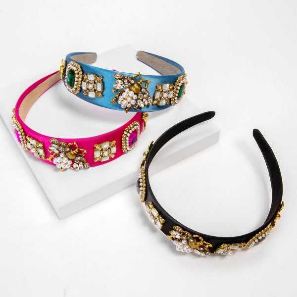Bumble Bee Charm Headband - 713765