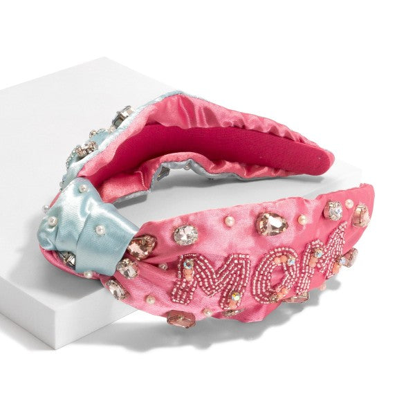 "Love Thy Mom" Knotted Headband
