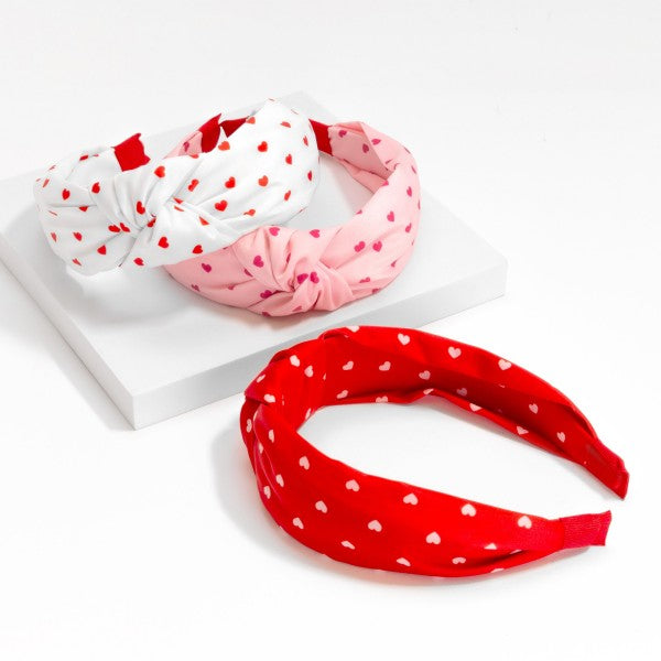 "I  Wear My Hearts On My Head" Headband