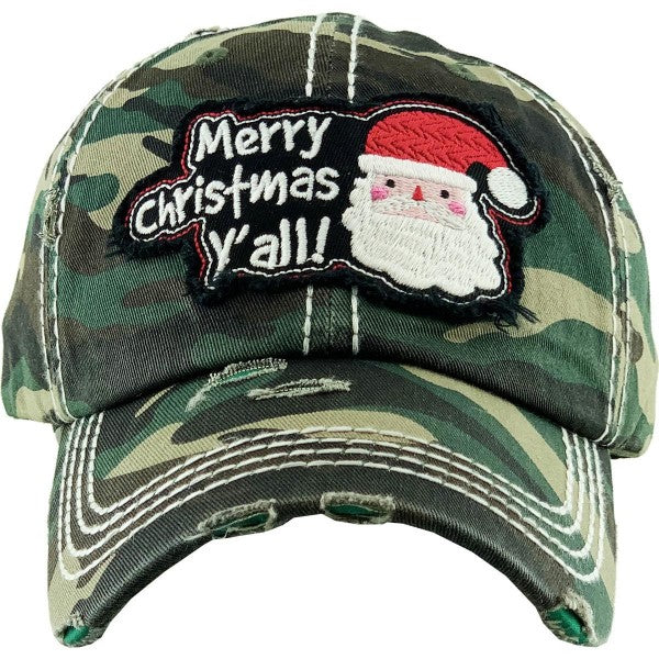 Merry Christmas Y'all! Baseball Cap
