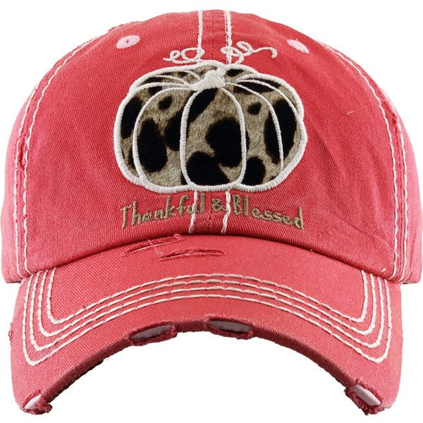 Thankful & Blessed Vintage Baseball Cap - 724422